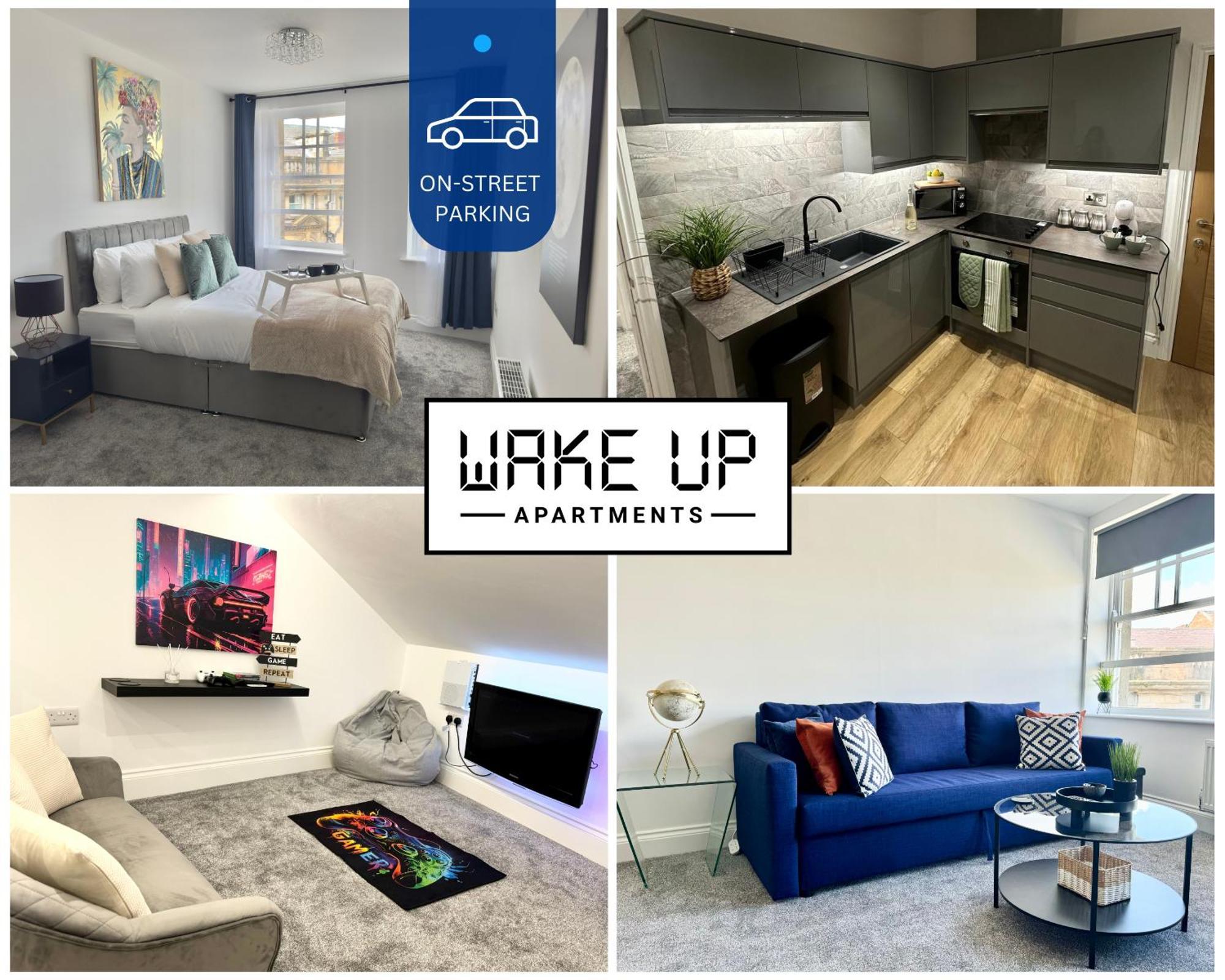 The Crown View - Luxury Apartment - Free Parking Nearby Harrogate Eksteriør billede